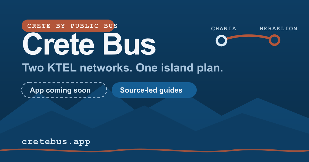 Time In Crete Bus Tickets in Crete and Official Tools